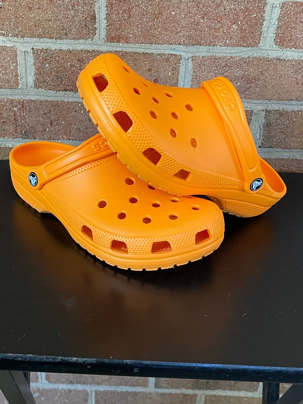 CROCS Classic Clog in Bright Orange - Picture 3 of 5